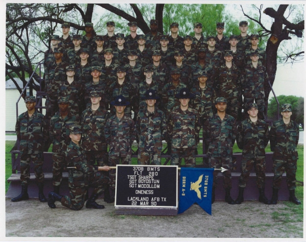 1990,LacklandAFB,Squadron 3708, Flight 280