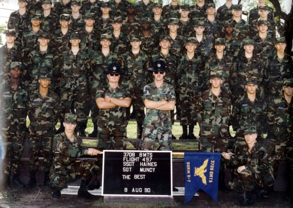 1990,LacklandAFB,Squadron 3708, Flight 497