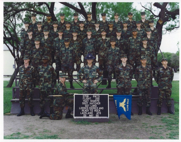 1990,LacklandAFB,Squadron 3708, Flight 330