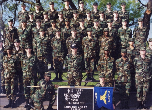 1990,LacklandAFB,Squadron 3711, Flight 276