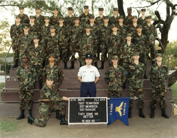 1990,LacklandAFB,Squadron 3711, Flight 013