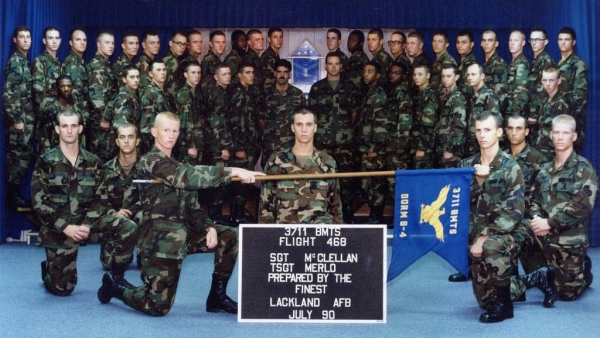 1990,LacklandAFB,Squadron 3711, Flight 468