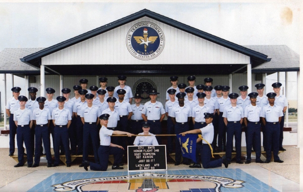 1990,LacklandAFB,Squadron 3711, Flight 348