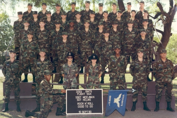 1990,LacklandAFB,Squadron 3723, Flight 564