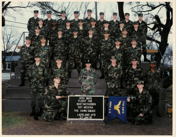 1991,LacklandAFB,Squadron 3701, Flight 100