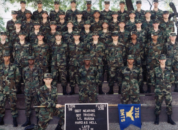 1991,LacklandAFB,Squadron 3706, Flight 338