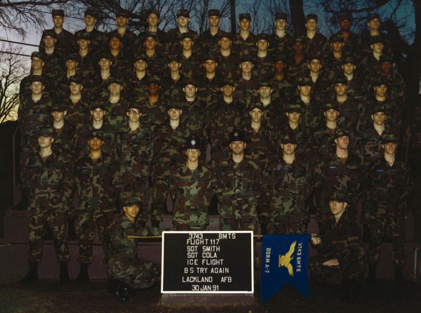 1991,LacklandAFB,Squadron 3743, Flight 117