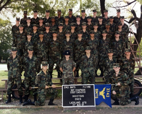 1991,LacklandAFB,Squadron 3743, Flight 418