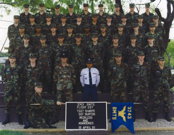 1991,LacklandAFB,Squadron 3743, Flight 227