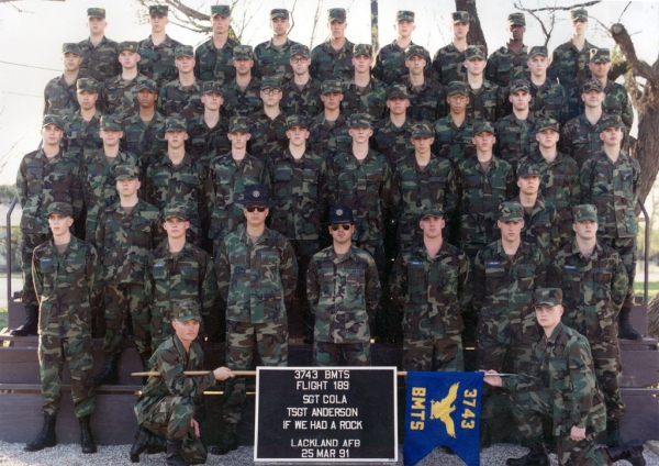 1991,LacklandAFB,Squadron 3743, Flight 189