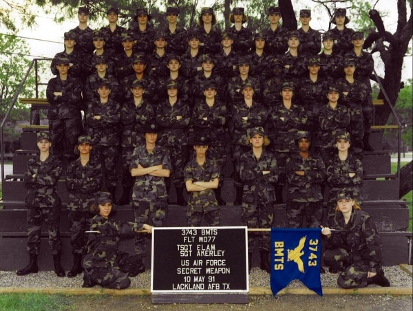 1991,LacklandAFB,Squadron 3743, Flight W-077