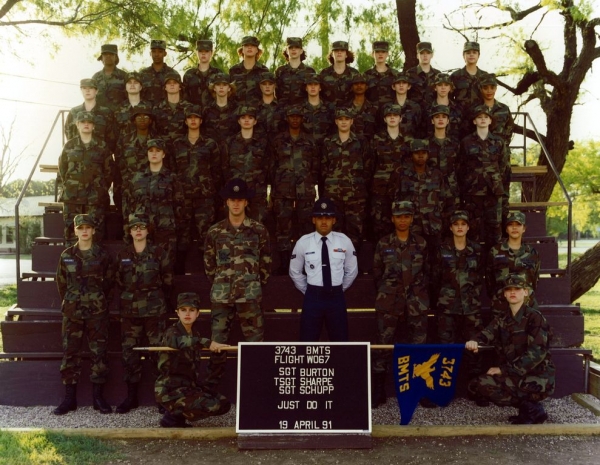 1991,LacklandAFB,Squadron 3743, Flight W-067