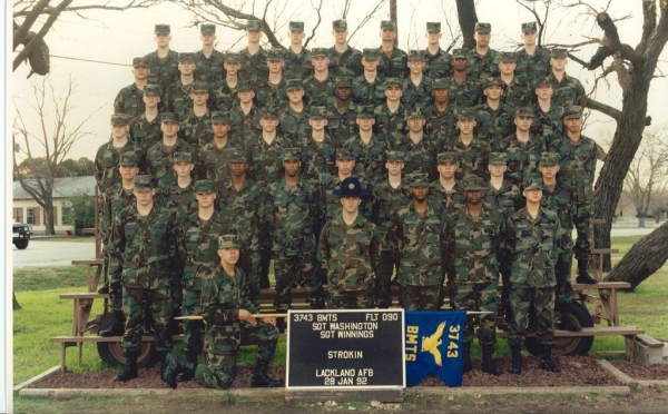 1992,LacklandAFB,Squadron 3743, Flight 090