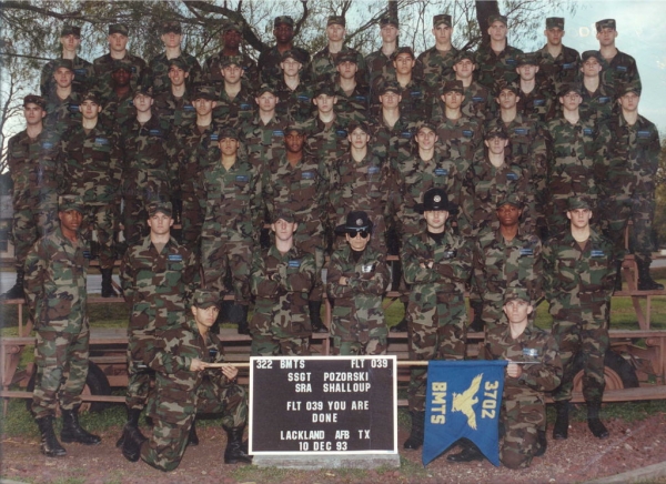1993,LacklandAFB,Squadron 322, Flight 039