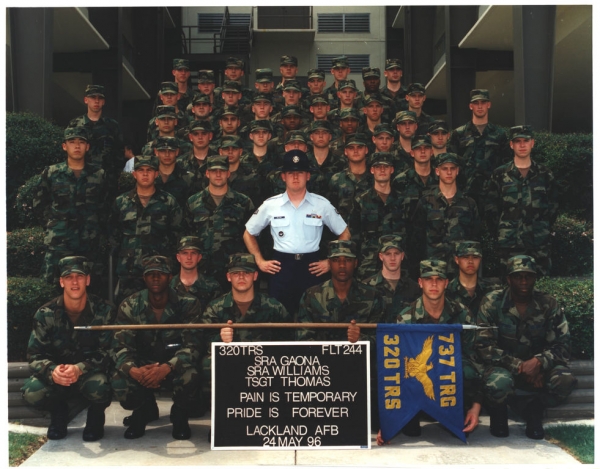 1996,LacklandAFB,Squadron 320, Flight 244