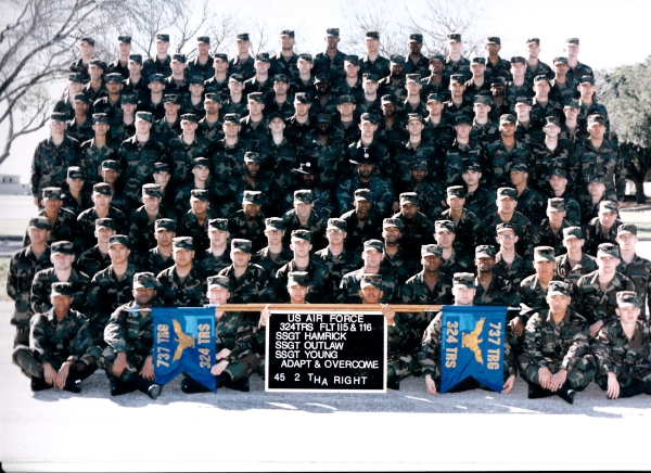 2001,Lackland AFB,Squadron 324,Flights 115 - 116