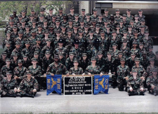 2002,LacklandAFB,Squadron 322, Flight 347-348