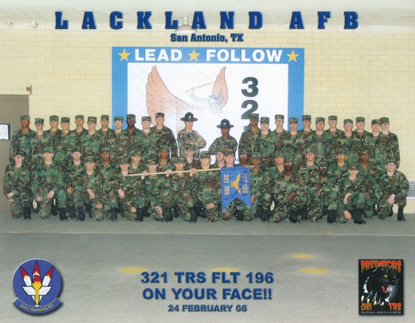 2006,LacklandAFB,Squadron 321, Flight 196