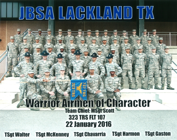 2016,Lackland AFB,Squadron 323,Flight 107