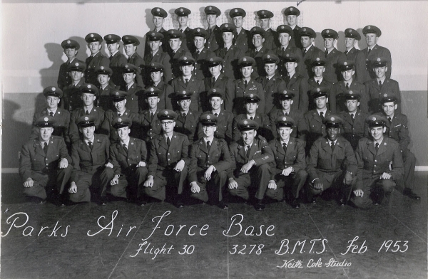 1953,Parks AFB,Squadron 3278,Flight 30
