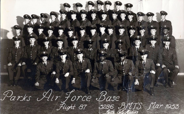 1953,Parks AFB,Squadron 3286,Flight 87