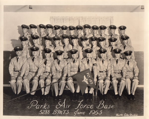 1953,Parks AFB,Squadron 3288,Flight 182