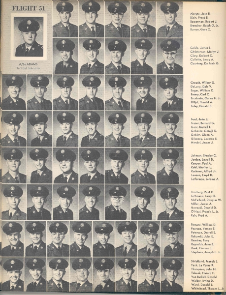 1955, Parks AFB, Flight 51
