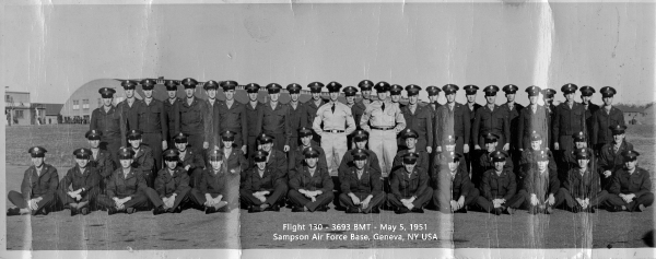 1951,Sampson AFB,Squadron 3693,Flight 130