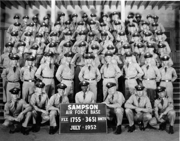 1952,Sampson AFB,Squadron 3651,Flight 1755