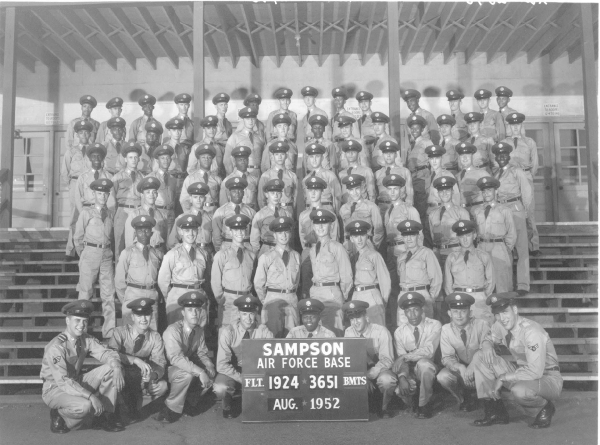 1952,Sampson AFB,Squadron 3651,Flight 1924