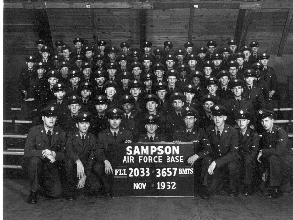 1952,Sampson AFB,Squadron 3657,Flight 2033