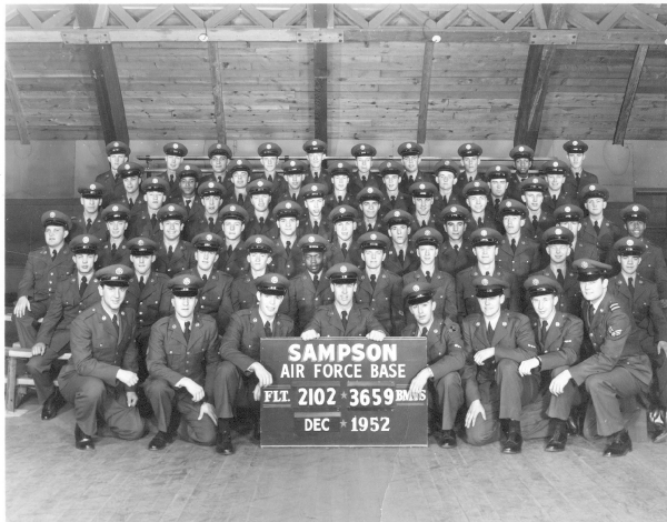 1952,Sampson AFB,Squadron 3659,Flight 2102