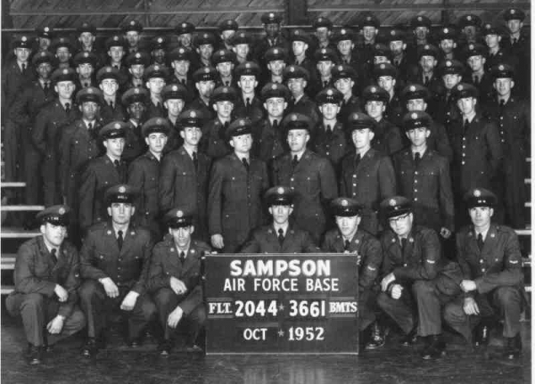 1952,Sampson AFB,Squadron 3661,Flight 2044