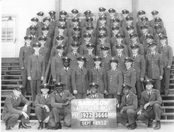 1952,Sampson AFB,Squadron 3666,Flight 1922