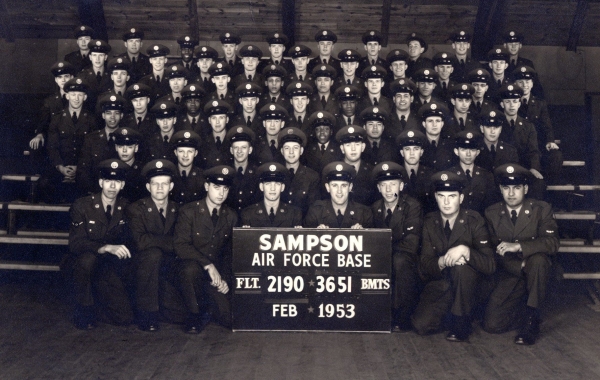 1953,Sampson AFB,Squadron 3651,Flight 2190