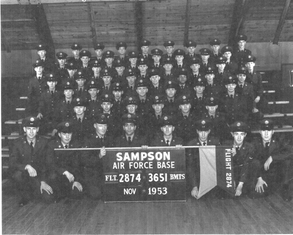 1953,Sampson AFB,Squadron 3651,Flight 2874