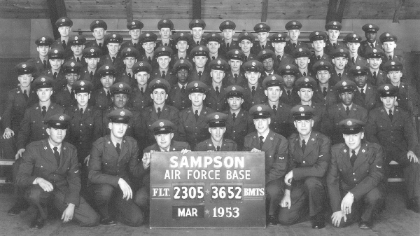 1953,Sampson AFB,Squadron 3652,Flight 2305