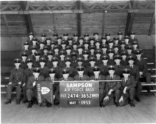 1953,Sampson AFB,Squadron 3652,Flight 2474