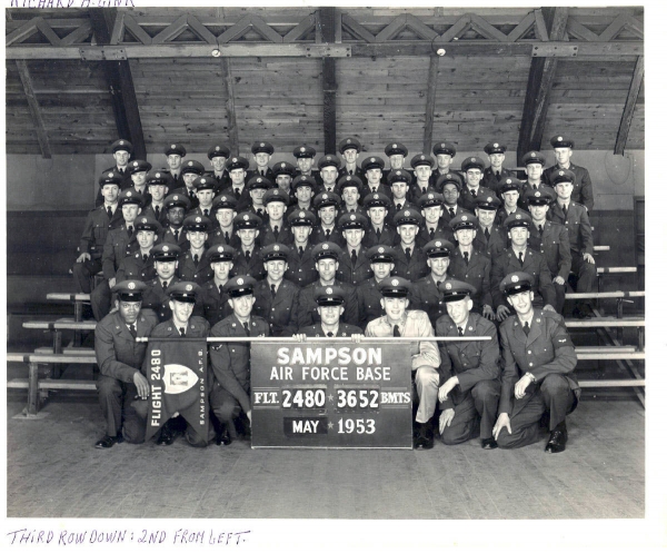 1953,Sampson AFB,Squadron 3652,Flight 2480