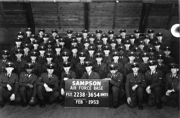 1953,Sampson AFB,Squadron 3654,Flight 2238