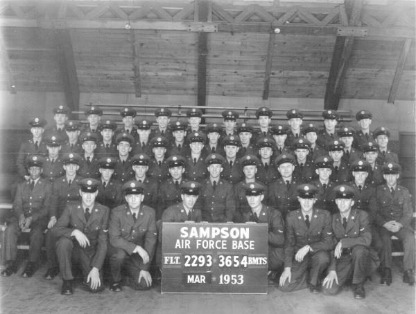 1953,Sampson AFB,Squadron 3654,Flight 2293