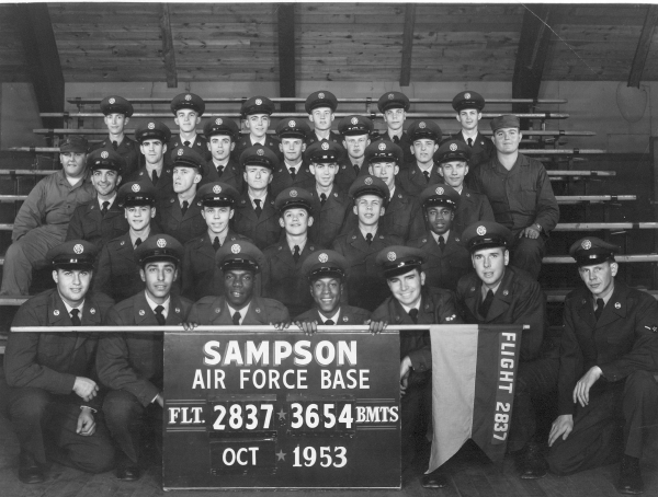 1953,Sampson AFB,Squadron 3654,Flight 2837