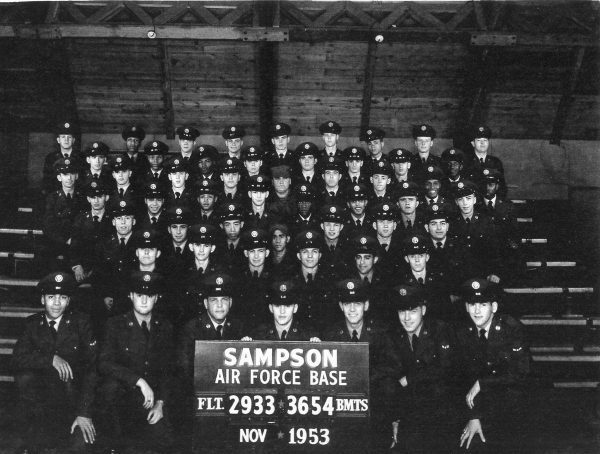 1953,Sampson AFB,Squadron 3654,Flight 2933