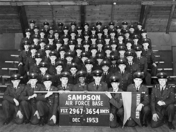 1953,Sampson AFB,Squadron 3654,Flight 2967