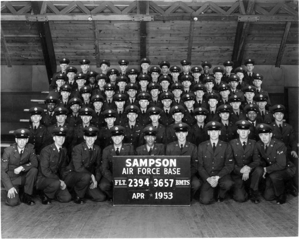 1953,Sampson AFB,Squadron 3657,Flight 2394