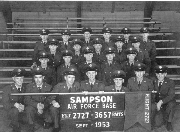 1953,Sampson AFB,Squadron 3657,Flight 2727