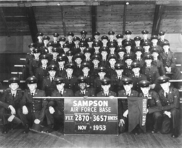 1953,Sampson AFB,Squadron 3657,Flight 2870
