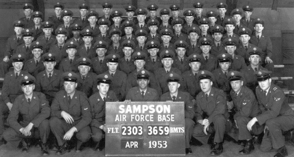 1953,Sampson AFB,Squadron 3659,Flight 2303