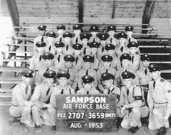 1953,Sampson AFB,Squadron 3659,Flight 2707