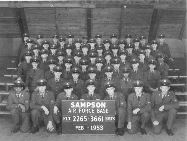 1953,Sampson AFB,Squadron 3661,Flight 2265